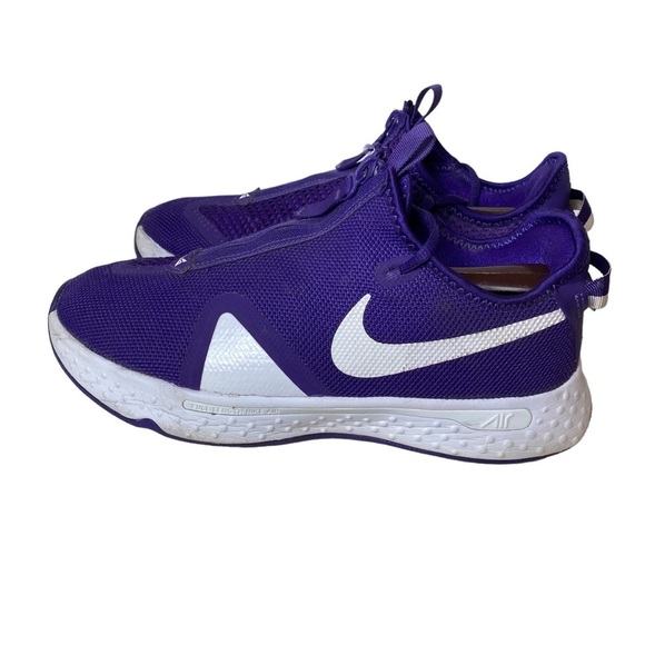 Nike PG AIR STROBEL Men Size 9 Basketball Shoes Mesh Zipper Closure CW4134-501 - Picture 4 of 15